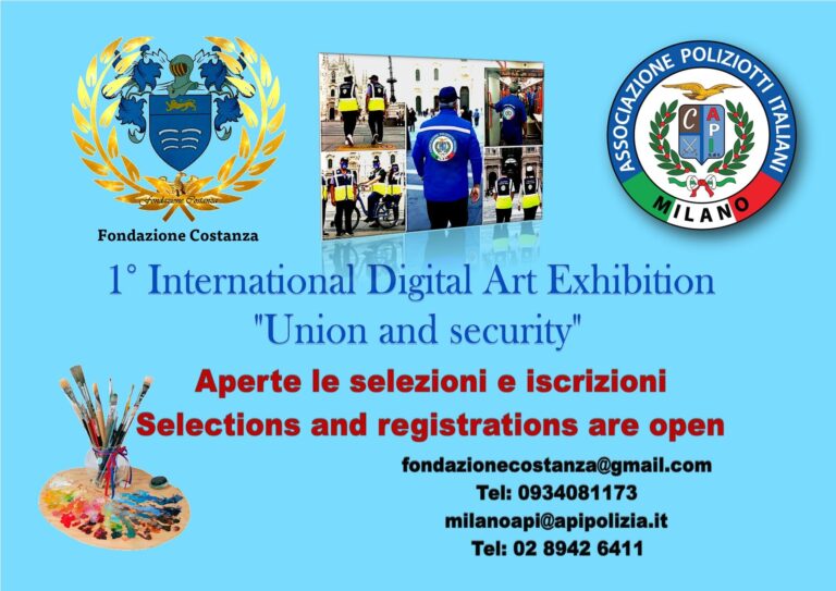 1° International Digital Art Exhibition “Union and Security”