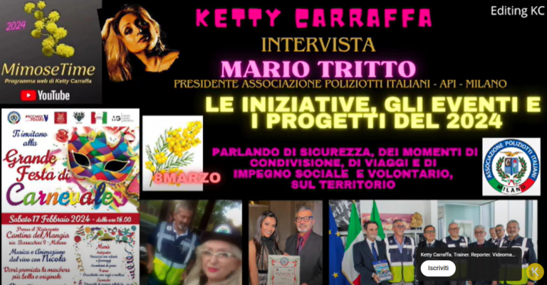 Ketty Carraffa intervista Mario Tritto 